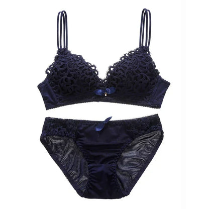 Pack of 3 Floral Design Push-Up Bra