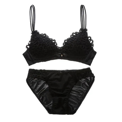 Pack of 3 Floral Design Push-Up Bra