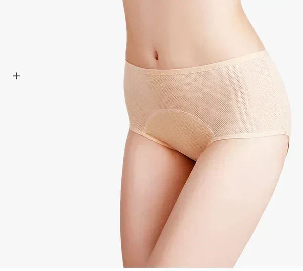 Pack of-2 Seamless Anti-Leak Menstrual Period, Leak-Proof Panties